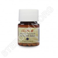 CLEN-40, Clenbuterol 40mcg, 100 tabs, Global Anabolic