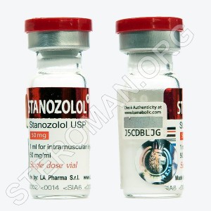 Stanozolol 50mg, 1 ml/vial, LA Pharma