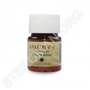 ANASTROL-1, Anastrozole, 50 tabs, Global Anabolic