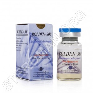 BOLDEN-300, Boldenone Undecylenate 300mg, Global Anabolic