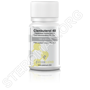 Clenbuterol-40, Clenbuterol 40mg, Platinum Biotech