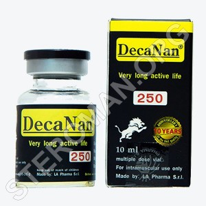 Deca-Nan 250, nandrolone decanoate 250 mg/ml, 10 ml/vial, LA Pharma