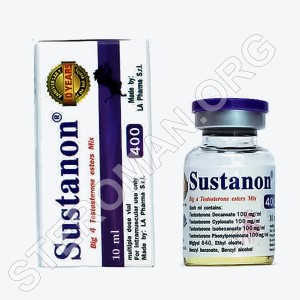 Sustanon 400, 4 esters of testosterone, LA Pharma