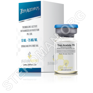 Tren-Acetate-75, Trenbolone Acetate, Platinum Biotech
