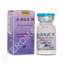 D-BOLIC 50, Methandienone 50mg, Global Anabolic