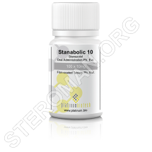 Stanabolic-10, Stanozolol 10mg, Platinum Biotech