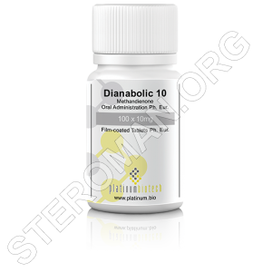 Dianabolic-10, Methandienone 10 mg, Platinum Biotech