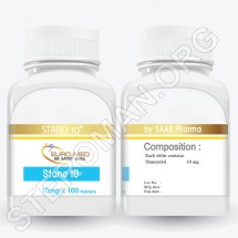 Stano 10, Stanozolol 10mg, EURO-MED