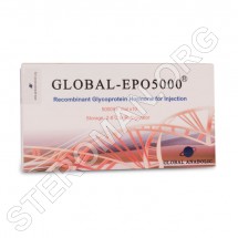 GLOBAL-EPO5000, Human Erythropoietin (rh EPO) 5000iu, Global Anabolic