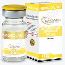 PRIMOBOLAN 100, Methenolone Enanthate 100mg, Euro-Med